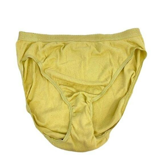 Victoria's Secret Golden Yellow Hi Leg Cotton Size Xlarge - Picture 1 of 6